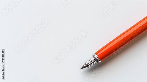 Orange ball pen, generative ai