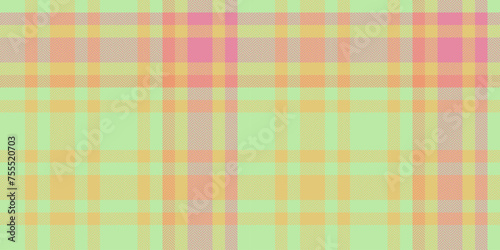 Argyle tartan pattern plaid, valentines texture vector background. Holiday check textile fabric seamless in light and amber colors.