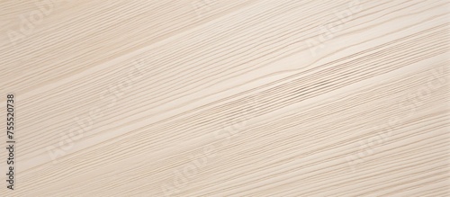 Detailed close-up view of a white wood surface, showcasing its texture and intricate grain patterns. The wood appears smooth and has a clean, minimalist aesthetic. photo
