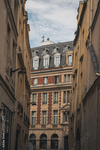 a Beautiful street in Paris, France