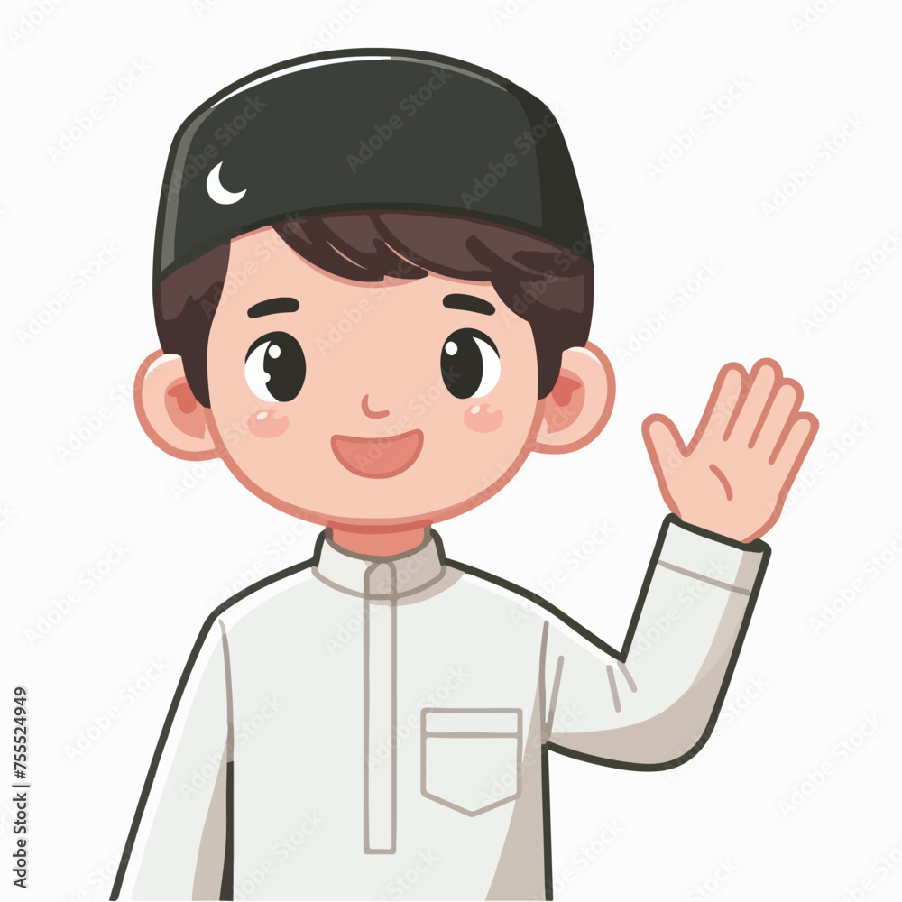 cute Muslim characters during the holy month cute Muslim characters during the holy month