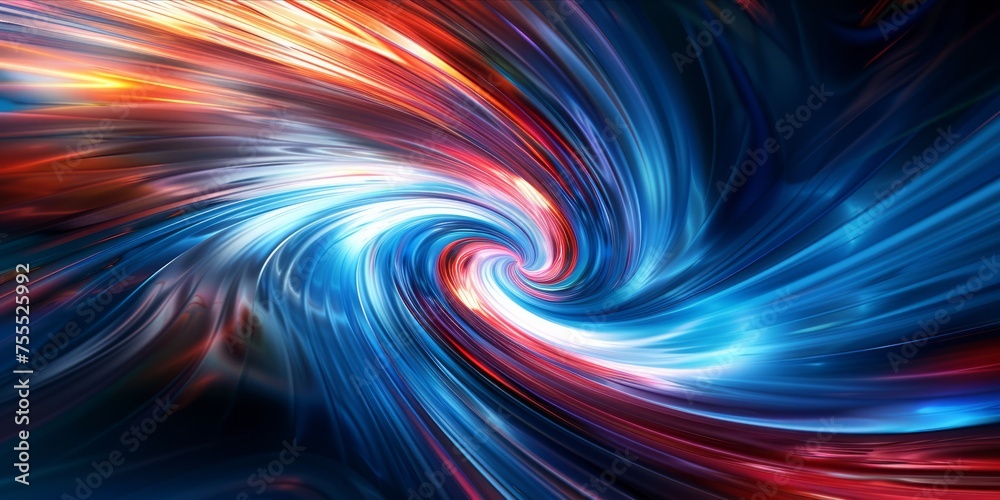 Abstract colorful swirl of lights. Abstract colorful swirl of lights.