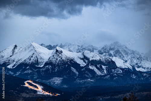 Ski resort Jurgów ,Tatry Poland