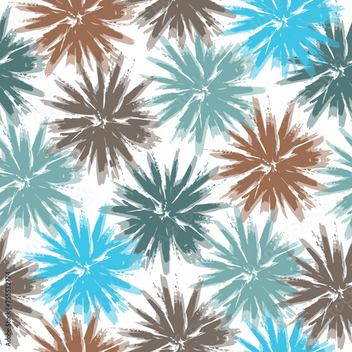  Collage contemporary seamless pattern.