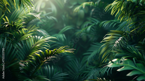 tropical nature for background 