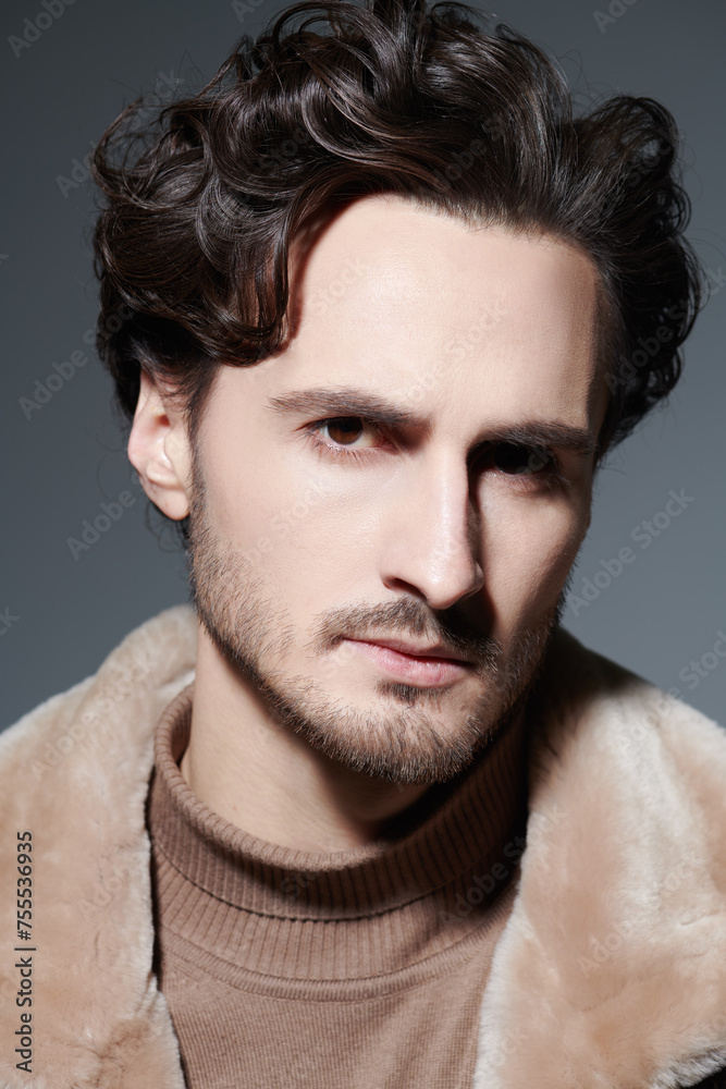 handsome brunet man handsome brunet man