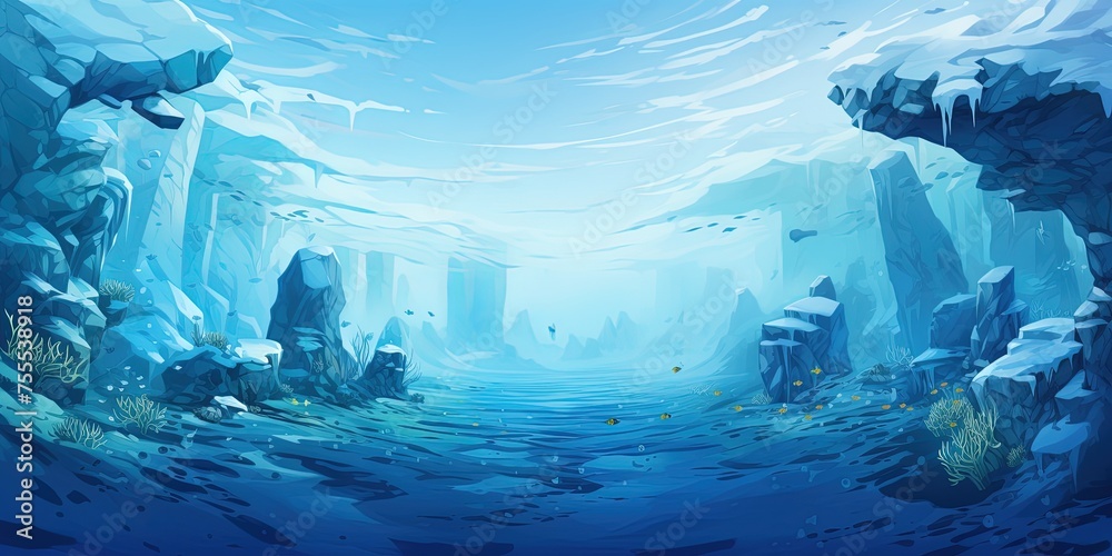 Graphic background for something related to oceanography, glaciology or Marine Observation Systems Graphic background for something related to oceanography, glaciology or Marine Observation Systems