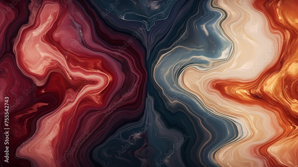 Obraz premium Marble ink paint background texture for a luxurious backdrop