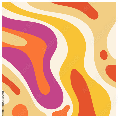 Retro Psychedelic Pattern