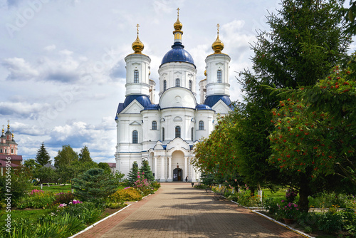 Svensky monastery in Bryansk, Russia photo