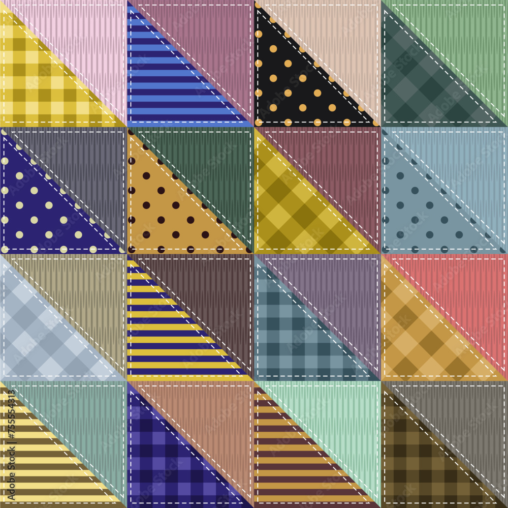 patchwork background with different patterns patchwork background with different patterns
