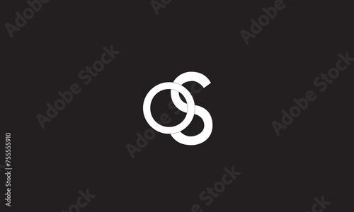 OS, SO, O, S Abstract Letters Logo Monogram 