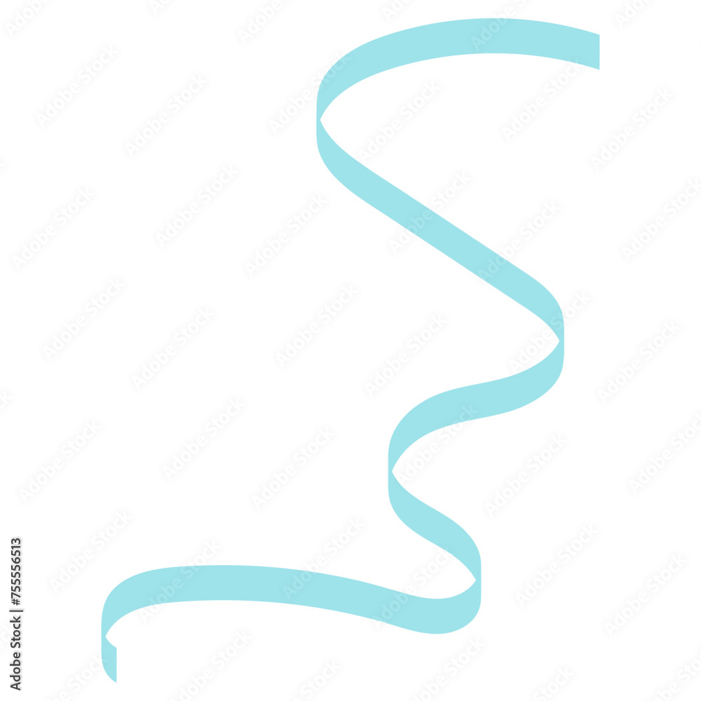 Curly Ribbon Element Curly Ribbon Element