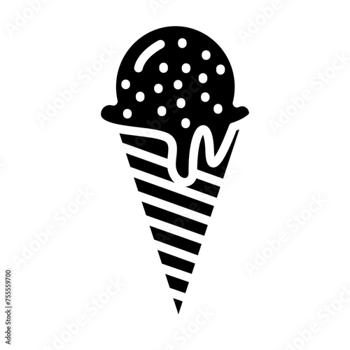 Ice Cream glyph icon