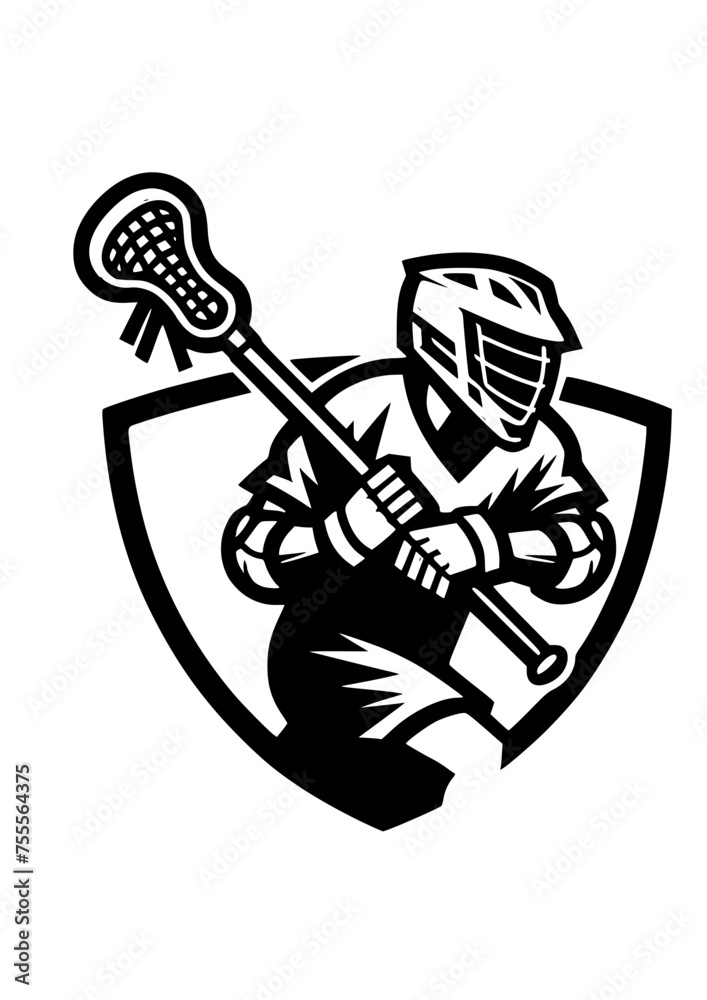 Lacrosse Svg, Lacrosse Player Svg, Lacrosse Logo, Lacrosse Player ...