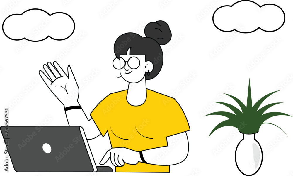 Business illustrations character vector design Business illustrations character vector design