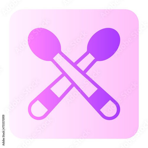 drumstick gradient icon