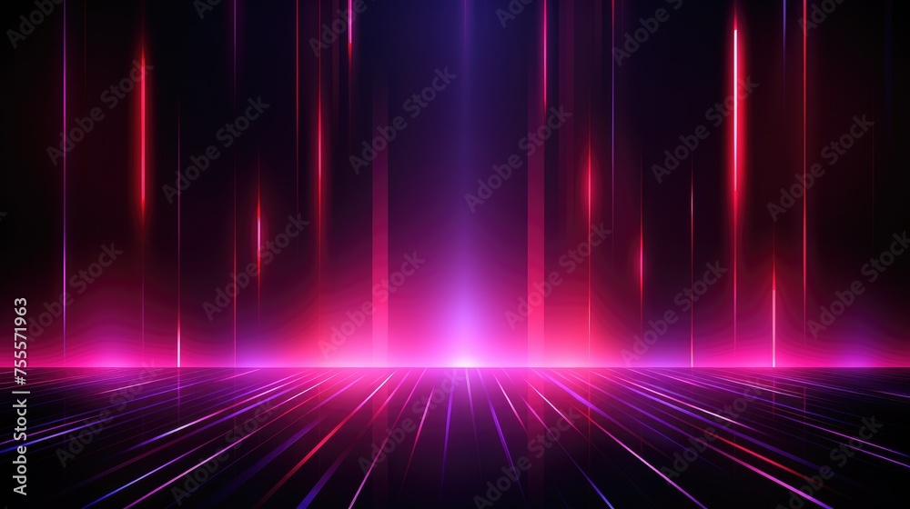 Dark Background Illuminated by Pink and Purple Lights