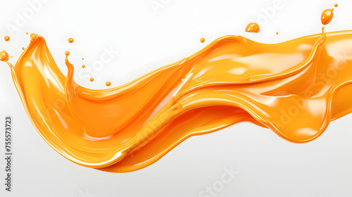 Sauce Splash 3d Rendering