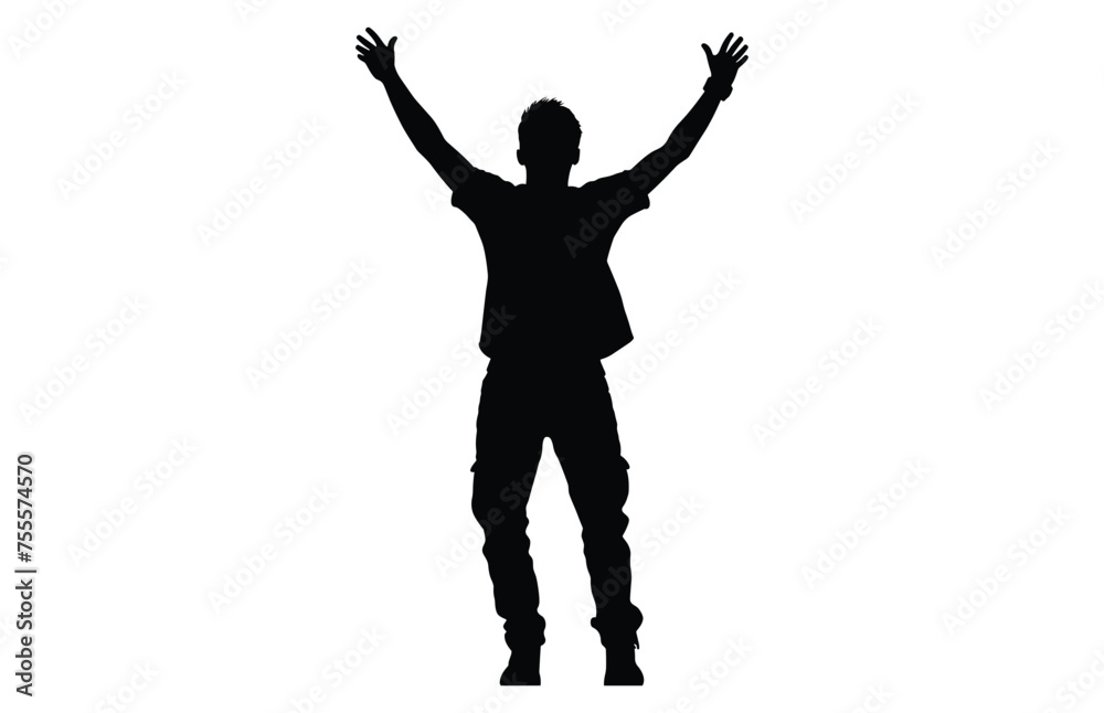 energetic man activity silhouette, man icon, energetic man concept, vector illustration,