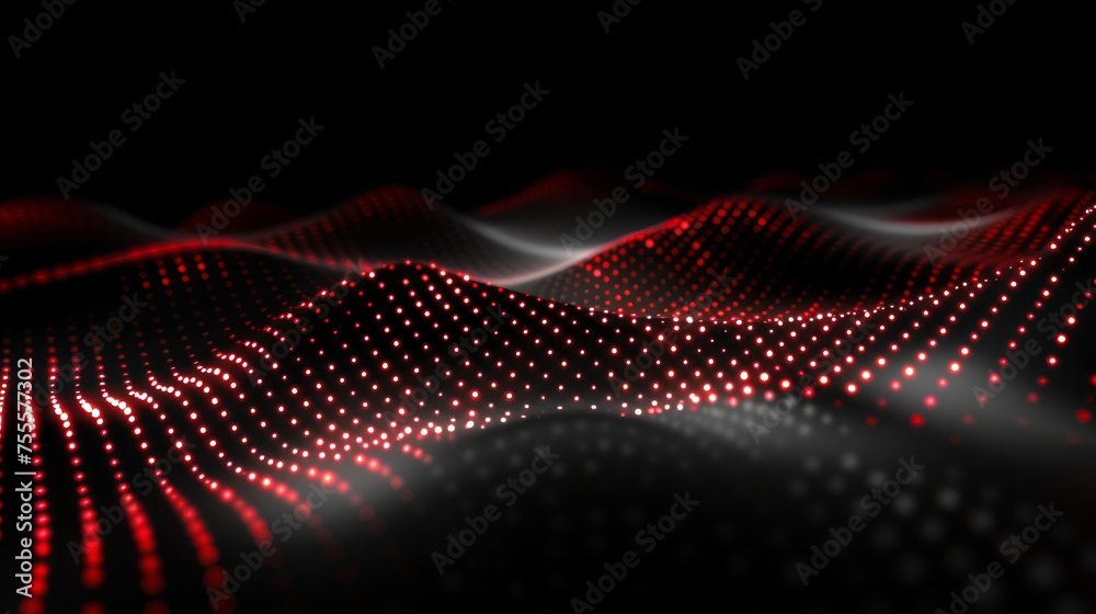 Abstract wavy technological background of luminous dots. Illustration for banner, poster, cover, brochure, advertising, marketing or presentation Abstract wavy technological background of luminous dots. Illustration for banner, poster, cover, brochure, advertising, marketing or presentation