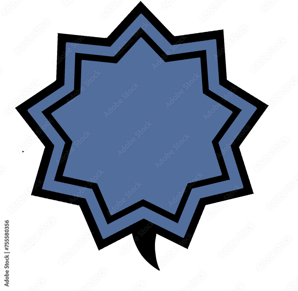 blue star frame