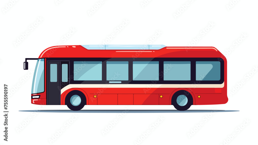 Bus icon vector in style design template