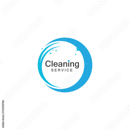 cleaning service clean logo icon vector template © Putri