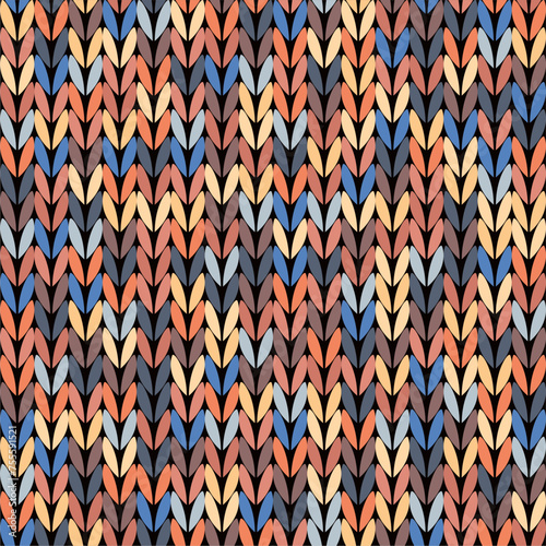 Knitted background pattern wallpaper knitting decorative