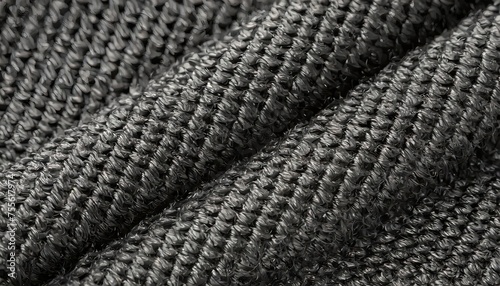 Close-up Texture of Woven Fabric