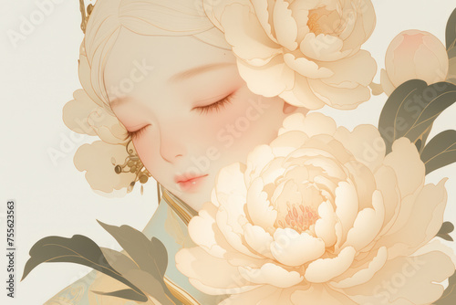 Pastel colored beauties and flowers