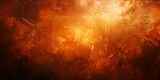Inferno Illumination: A Powerful Fire Consuming the Ground with Intense Flames and Sparks, 