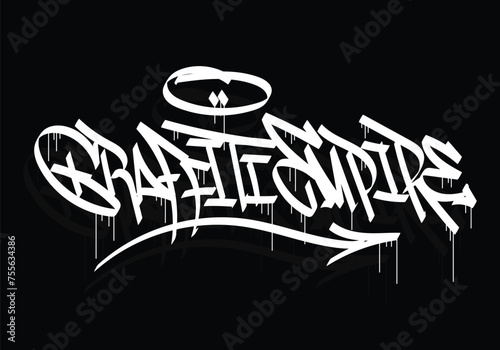 GRAFFITI EMPIRE word graffiti tag style