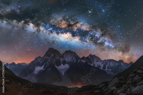 Galactic Peaks at Night