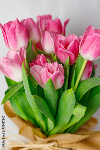 pink tulips