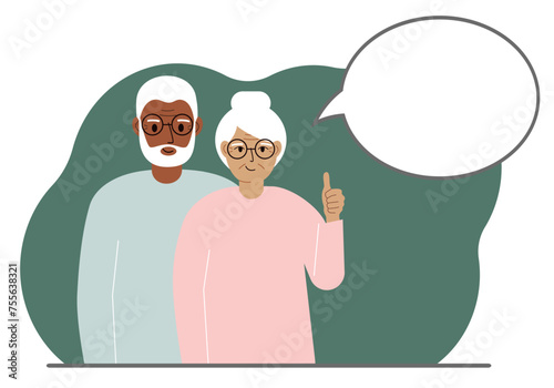 A man and woman couple dream and plan. Next to the couple is a large thought bubble.