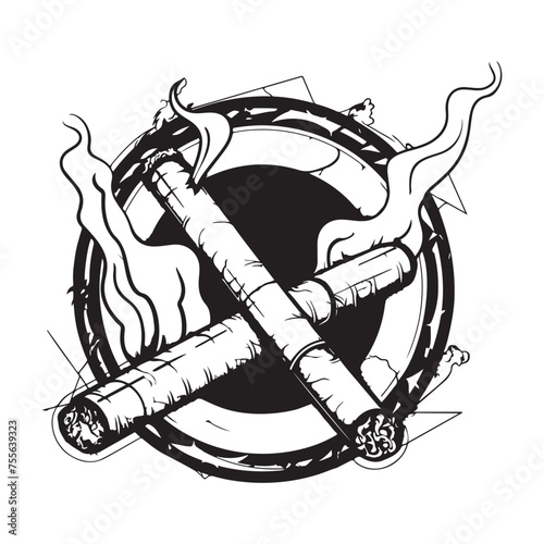 No Smoking Sign Images Vector