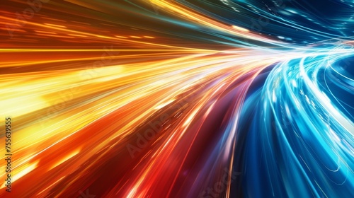 Dynamic abstract sports background with blurred motion lines and energy.