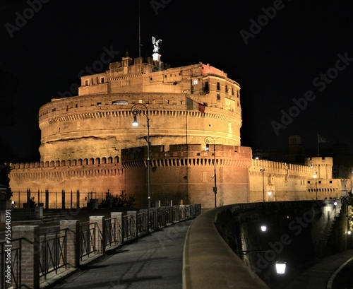 Canvas Print Roma Castel Sant'Angelo