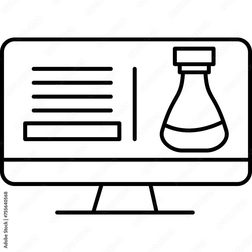 Science Class Icon Science Class Icon