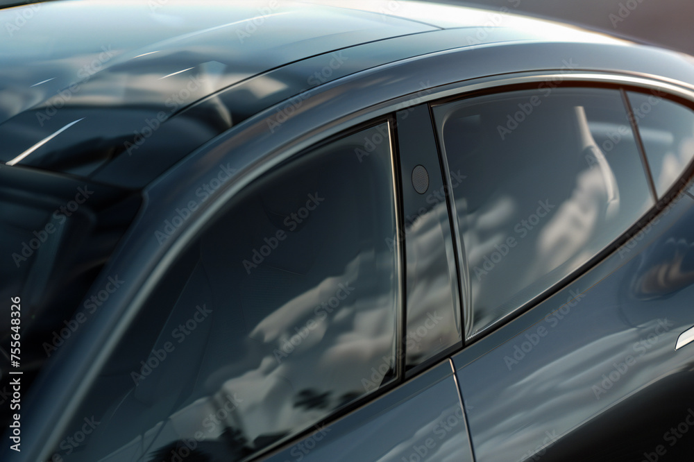 Window Car Mockup Places For Your Design, car decal 
