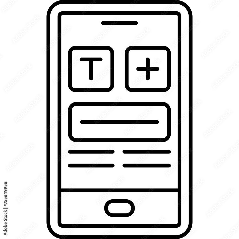 Mobile Phone Icon Mobile Phone Icon