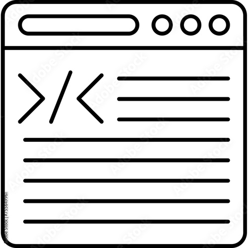 Coding Icon