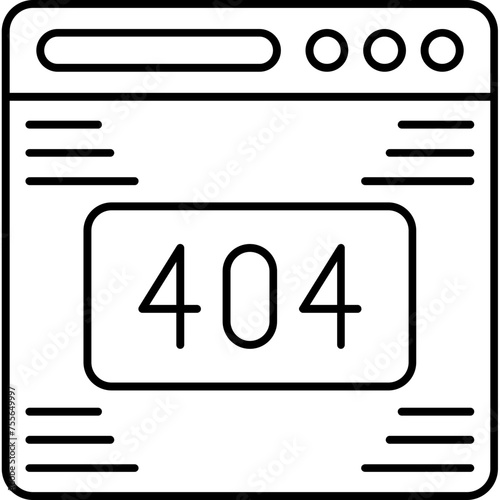 404 Error Icon