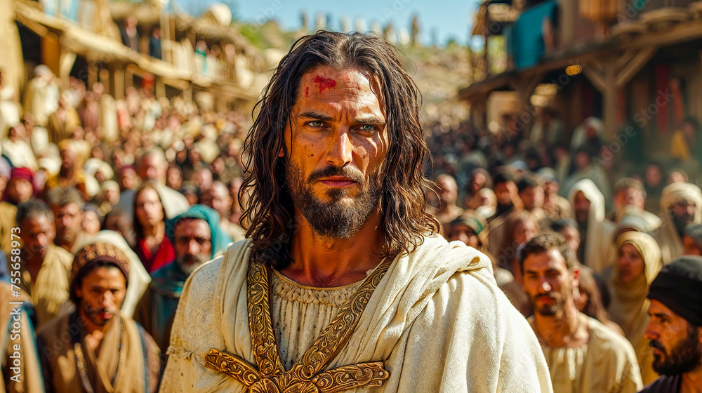 The last Way of Jesus Christs Digital Art Wallpaper Poster Background The last Way of Jesus Christs Digital Art Wallpaper Poster Background