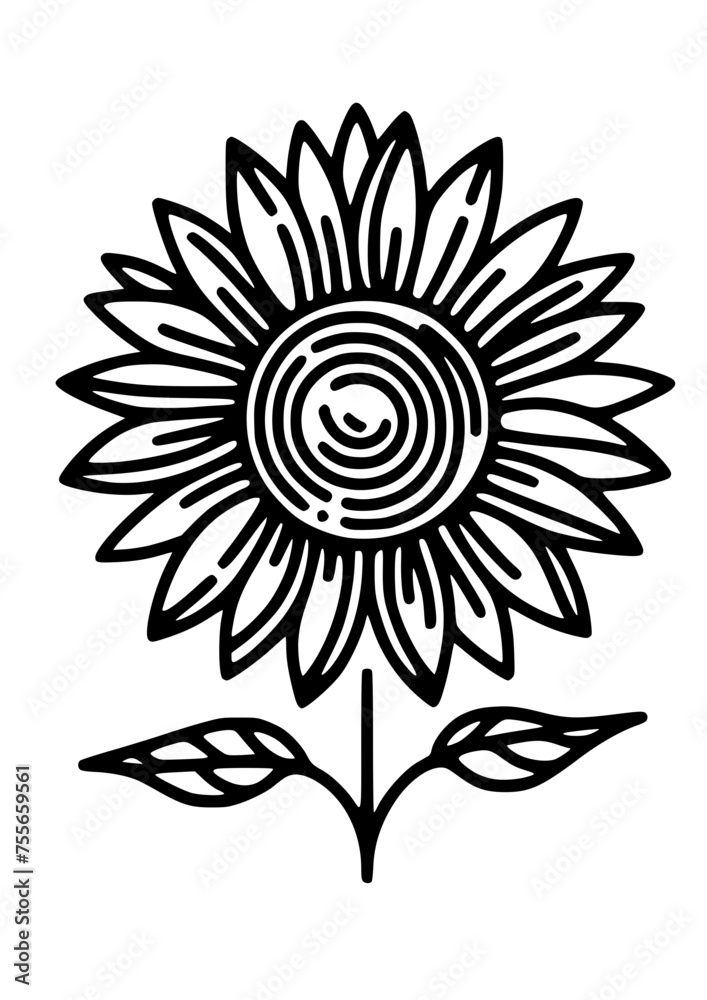 Sunflower Svg, Sunflower Clipart, Sunflower Cricut, Sunflower Cut file, Sunflower Icon, Sunflower Line art, Sunflower with Leaves Sunflower Svg, Sunflower Clipart, Sunflower Cricut, Sunflower Cut file, Sunflower Icon, Sunflower Line art, Sunflower with Leaves