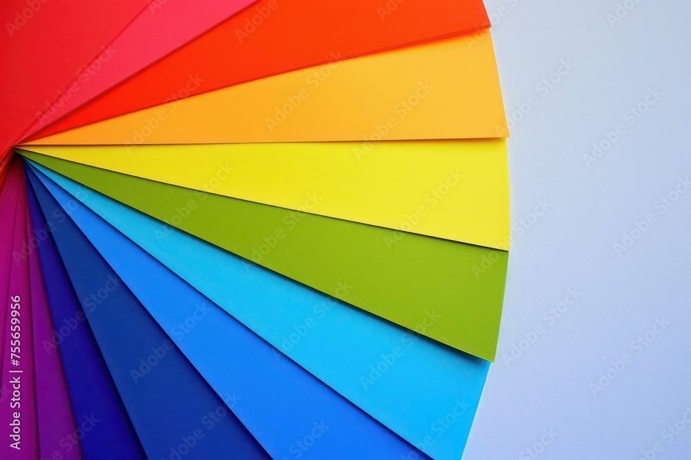 color rainbow photo isolated on white color rainbow photo isolated on white