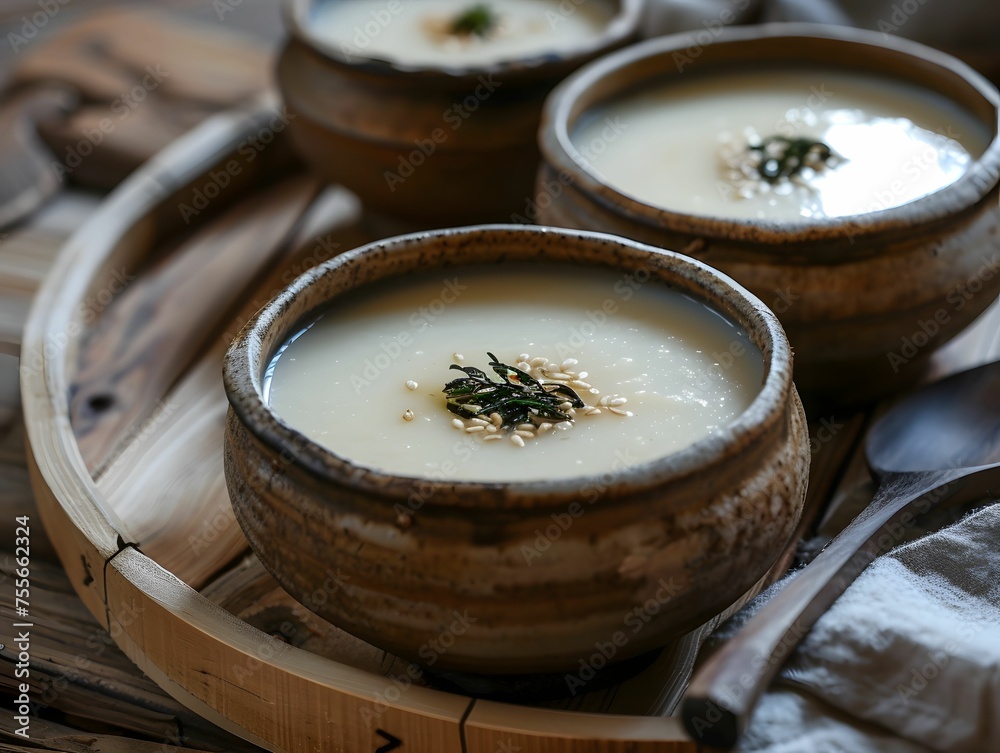 Makgeolli traditional rice wine Makgeolli traditional rice wine