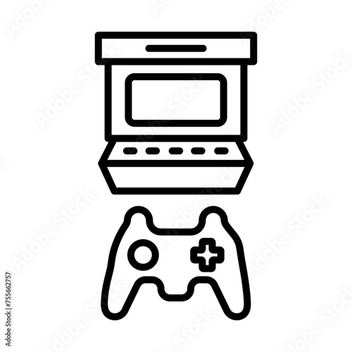 Arcade Classics line icon