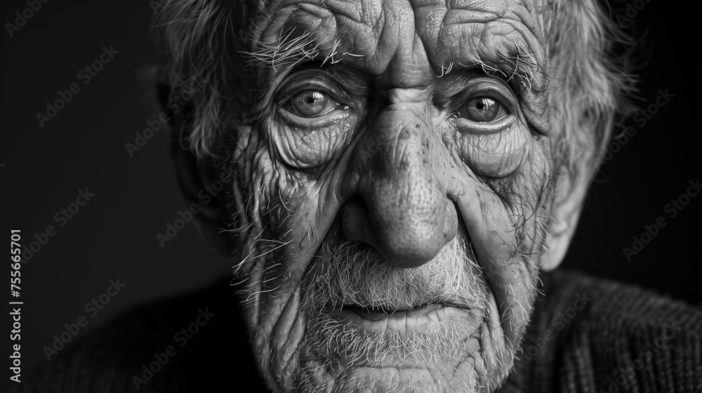 an old man an old man